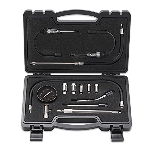 Lichamp 12pcs Compression Tester Adapter Kit with Spark Tester