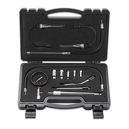 Lichamp 12pcs Compression Tester Adapter Kit with Spark Tester