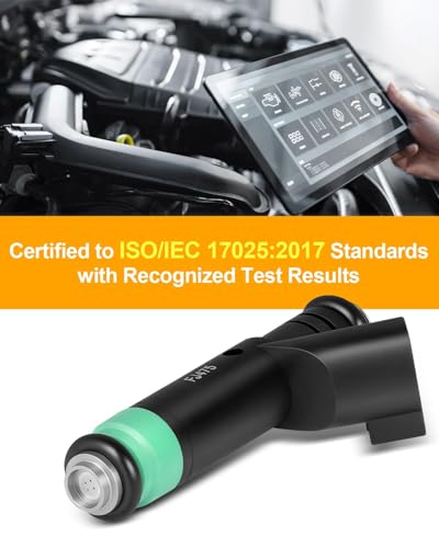 FJ475 4.7L Fuel Injectors Fit For:-Dodge Dakota Durango 2001 2002 2003 2004 2005 2006 2007 For:-Ram 1500 2003-2007, For:-Jeep Grand Cherokee Commander, For:-Chrysler, 53032145AA (8 Pcs) - size: FJ475 (8)