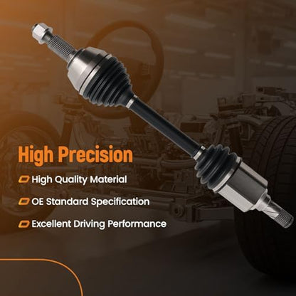 maXpeedingrods Front CV Axle Shaft Assembly for Nissan Maxima 2009-2014 V6 3.5L DOHC Petrol, Left Driver Side Replace# 66-6295 666295 - size: for 66-6295-L