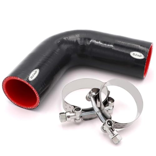 90 Degree Elbow Coupler Silicone Hose 4-Ply ID 2-inch(51mm) - size: 2 Inch