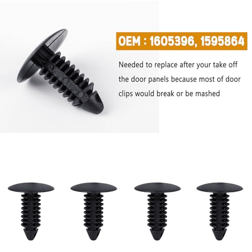 UNIGT 3 in 1 GM A20991 Fender Liner Clips and Fasteners Replace 11589292