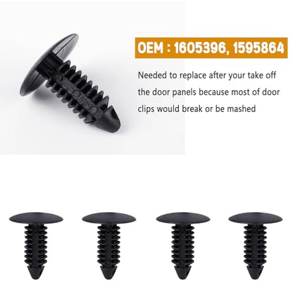 UNIGT 3 in 1 GM A20991 Fender Liner Clips and Fasteners Replace 11589292