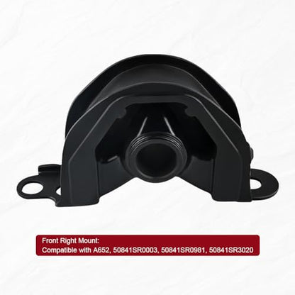 Front Right Left Engine Motor Mount Replacement for Honda Civic 1.6L - size: 1PCS-Compatible with 1996-2000 Civic 1.6L