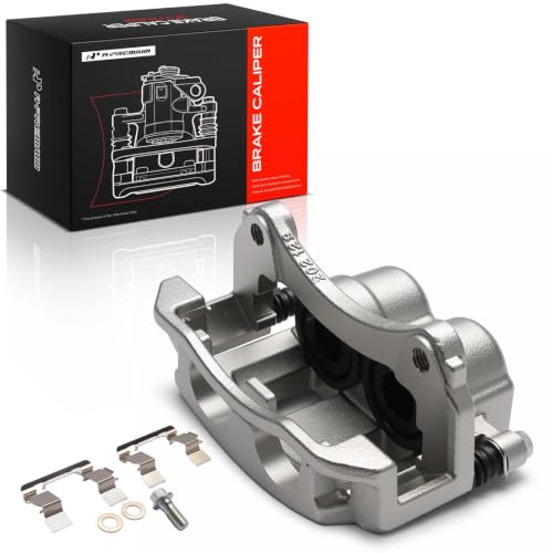 A-Premium Front Right Passenger Disc Brake Caliper with Bracket - style: Front Passenger