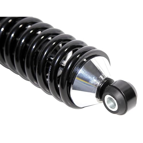 Rear Street Rod Coil Over Shock SET Black Coated Springs (Spring Rate:400) - size: Spring Rate:400