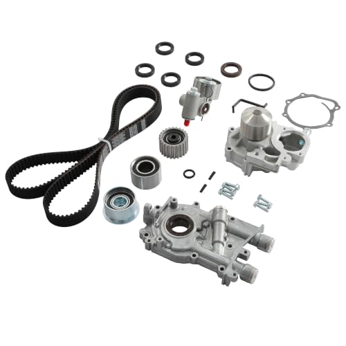 EJ253 Timing Belt Kit w/Water & Oil Pump Fit for 2.5L Subaru - color: set1