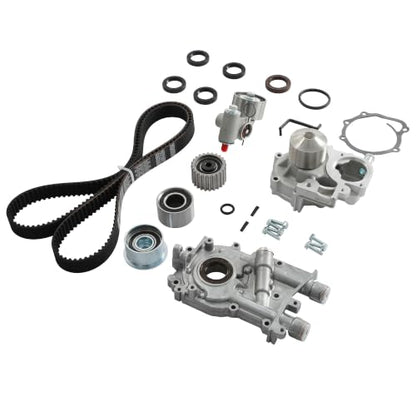 EJ253 Timing Belt Kit w/Water & Oil Pump Fit for 2.5L Subaru - color: set1