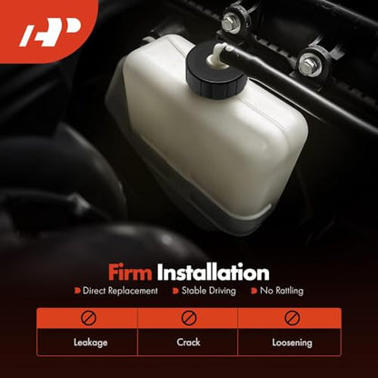 A-Premium Automatic White Universal Coolant Reservoir Bottle Kits