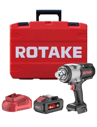 ROTAKE 20V 3/4" Pro Heavy-Duty Cordless Impact Wrench Kit, 1780 FT-LBS, TB5 - size: 3/4" (1780 ft-lbs) TB5