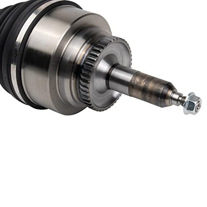 TRQ Front 2 Piece CV Axle Shaft Assembly Set - style: CSA34183