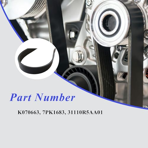 AUCERAMIC 31110R5AA01 Engine Serpentine Drive Belt