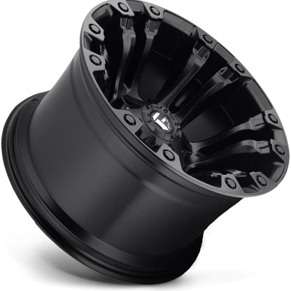 FUEL Vapor BD-Matte BLK Wheel with Painted (20 x 12. inches /5 x 139 mm, 1 mm Offset)