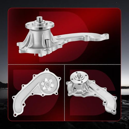 BDFHYK AW9293 Automotive Engine Water Pump Kit With Gasket Compatible with Toyota Tacoma 1995-2023,4Runner 1996-2000 2010, Hilux 2006-2022, T100 1994-1998, Replaces ‎AW9293 - size: AW9293
