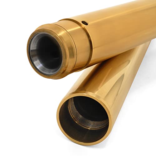 TOFR 41mm Front Fork Tubes for Harley Touring 1984-2013 OEM 45972-09 - color: Gold