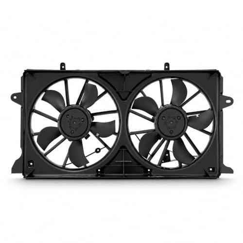 MOSTPLUS Radiator Cooling Fan Assembly 4-PIN, Compatible with Cadillac Escalade 15-20 Chevrolet Cheyenne Silverado 1500 2500 Suburban Tahoe 14-20 GMC Sierra 1500 Limited 14-19 Yukon 15-20 - style: 2014-2019 Chevy Silverado