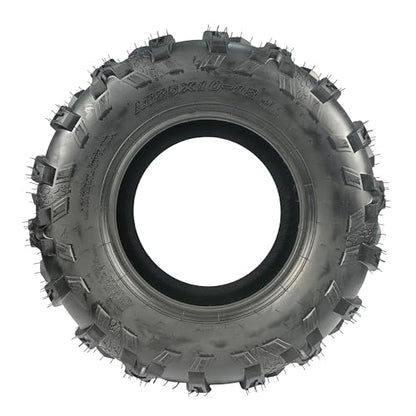 AT25X10-12 ATV Tires ATV＆UTV Trail Sand Off-Road Tires 25X10-12, All Terrain Tires16mm Tread Depth 25X10X12-6 PR, Tubeless 2PCS - size: DAV111 25X10-12