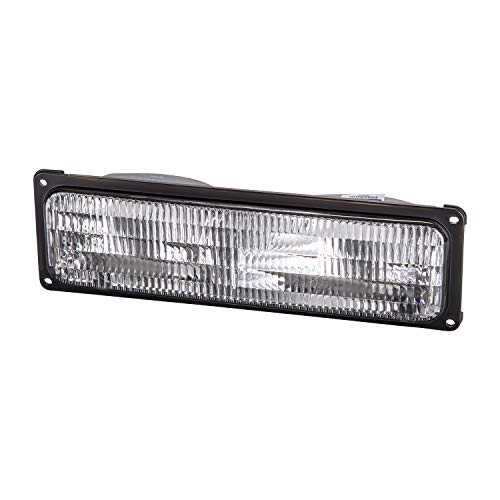 TYC Left Turn Signal/Parking Light Compatible with 1994-2000 Chevrolet C/K Pickup - style: Front Driver Side