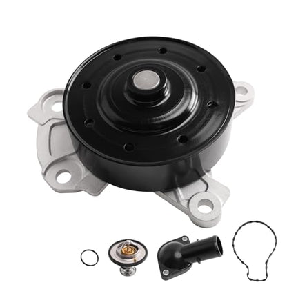 Water Pump and Thermostat Kit Compatible with 2009-2019 Corolla 1.8L - size: 2009-2013 Matrix