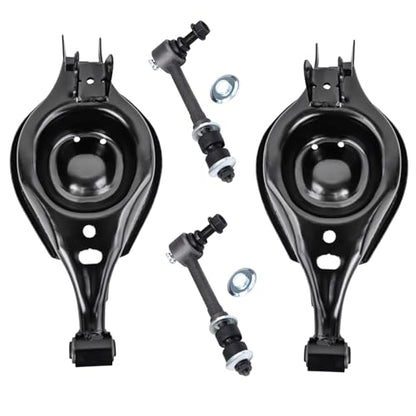 Detroit Axle - Rear Control Arms Kit for 10-17 Chevy Equinox GMC Terrain - size: 4CS48126/4PC