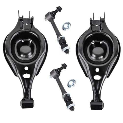 Detroit Axle - Rear Control Arms Kit for 10-17 Chevy Equinox GMC Terrain - size: 4CS48126/4PC