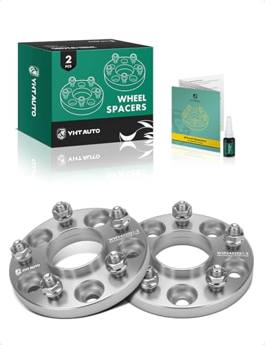 YHTAUTO 5x4.5 Hub Centric Wheel Spacers 15 mm for Nissan, Infiniti - color: Silver, size: 15mm ( 2 Pcs )