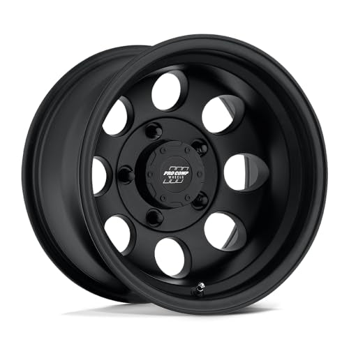 Pro Comp Alloys VINTAGE 16X8 5X114.3 4.03-12mm FLAT BLACK - PXA7069-6865 - color: FLAT BLACK, size: 16X8, 5X4.5, 4.03, -12mm