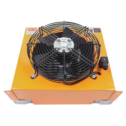 AH1012T-CA Hydraulic Air Cooler Air-Cooled Oil Radiator 100L/MIN Heavy Duty Industrial Cooling System AC 110V 60W
