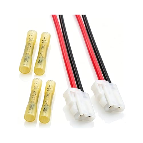 AITKEN 2PCS Universal Cooling Fan Connector Pigtail Harness - style: 2 pack