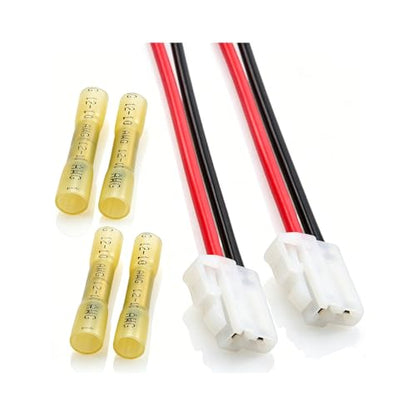 AITKEN 2PCS Universal Cooling Fan Connector Pigtail Harness - style: 2 pack
