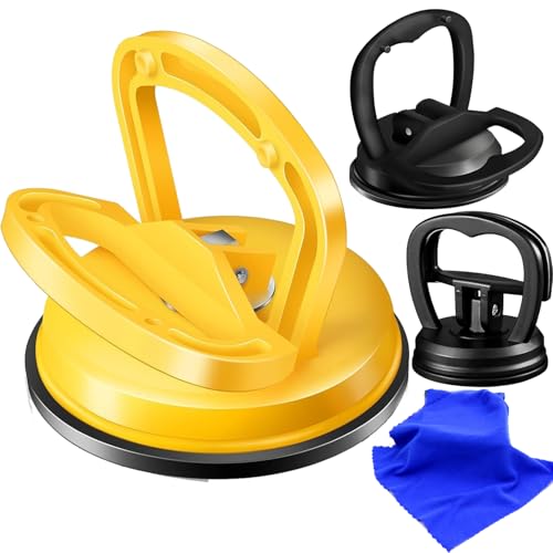 Car Dent Puller Repair Kit,Powerful Car Suction Cup Dent Puller Kit Handle Lifter,Car Dent Removal Kit,Car Dent Remover Tools for Auto Body Dents Remove,Glass,Screen,Tiles Lifting Objects Moving (C) - color: C