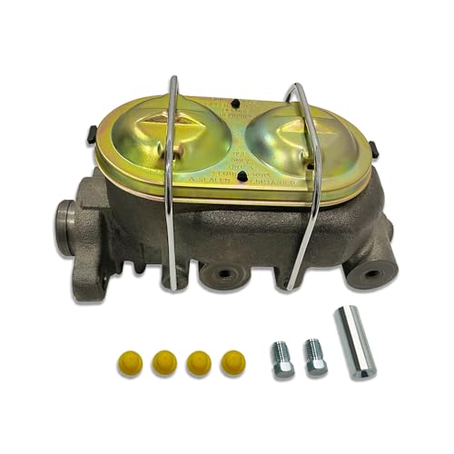 9" Zinc Single Brake & Cast Iron 1" Corvette Master Cylinder