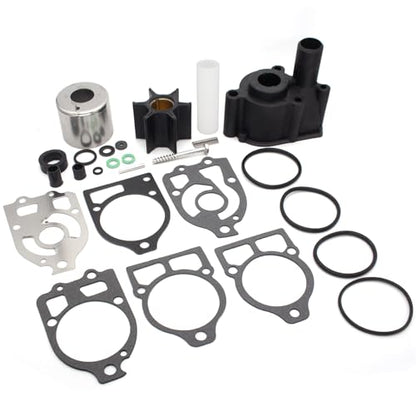 96148A8 Water Pump Impeller Kit for Mercury MerCruiser 75-200 HP Outboard - size: Mercury 75-200 HP