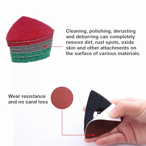 133 Pcs Oscillating Tool Sanding Pads Kit