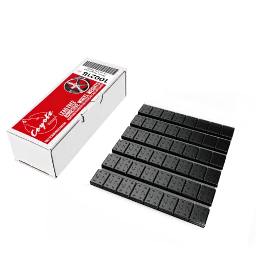 Wheel Accessories Parts 1/4 Oz. 0.25 Oz. Black Low Profile Stick-On Adhesive EasyPeel Tape Wheel Balancing Weights Cars Trucks SUVs Motorcycles 4.53 kgs 10 lb Box US Made Tape 240 Pcs per Box - size: 1/4 Oz Segment, style: 240 Pcs Black