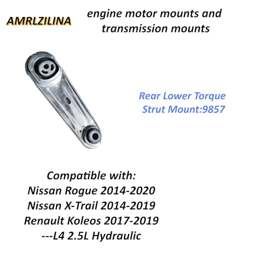 Engine Motor Transmission Mount Kit for Nissan Rogue 2014-2020 - size: Nissan Rogue 2014-2020 Nissan X-Trail 2014-2019
