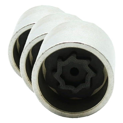 TEMO 524 Wheel Lock Nut Screw Removal Key Anti-Theft Lugnut Socket S3056 for Vw Audi Vag Volkswagen Vehicles (Pack of 3) - size: Model 524 (1 Piece) (Pack of 3)