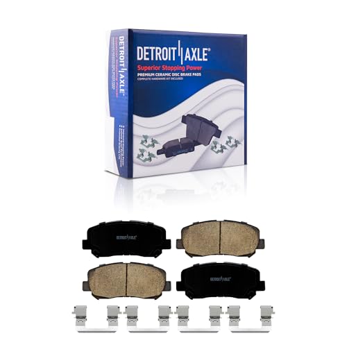 Detroit Axle - Front Brake kit for 2013-2024 Mazda CX-5 - size: 6PR42345/kit