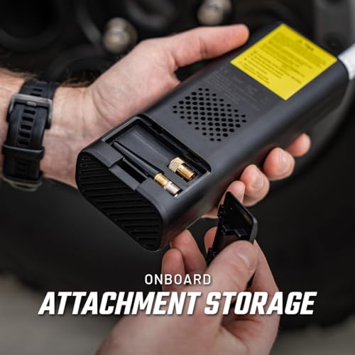 Slick Products Portable Air Pump Tire Inflator & Air Compressor - 150 PSI