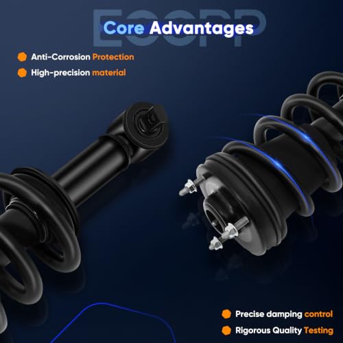 ECCPP Complete Struts Spring Assembly Fit for Chevrolet Avalanche 2007-2013 - size: 139104