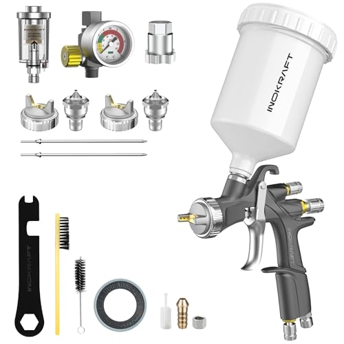 InoKraft D1 LVLP Air Spray Gun Premium Kit - size: LVLP Spray Gun Premium Kit