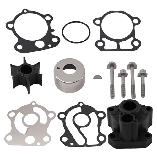 maXpeedingrods Water Pump Impeller Repair Kit for Yamaha Outboard 2-Stroke - size: For 60-90 HP 1984-2009 w/ Water Pump Housing