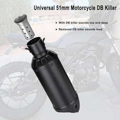 Motorcycle DB Killer 51mm Universal Exhaust Muffler Silencer Baffle