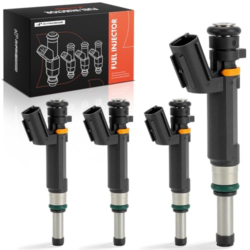 A-Premium Set of 4 Fuel Injectors Compatible with Nissan
