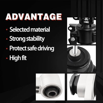Engine Motor & Transmission Mount Compatible with 2010 2011 2012 2013 kia Soul 1.6L &2010 2011 kia Soul 2.0L L4 Reuse Bracket Set 3pc OE:A7190 A71078WO A71020 - size: 2010-2011 SOUL 2.0L