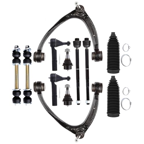 Front Upper Control Arm Ball Joint for Chevy for GMC,Silverado Sierra 1500 - color: Control Arm+Tie Rod+Sway Bar+Ball Joint, size: For Chevy Silverado 1500 Tahoe|GMC Sierra 1500