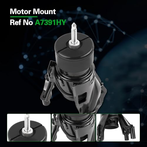 Engine Motor and Transmission Mount Kit Compatible with 2015-2024 Murano - size: A7394 A7395 A4365HY A4373 A7383 A7386