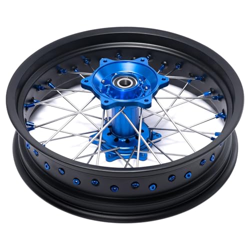 TOFR 17" CNC Wheels Rims for Yamaha YZ250FX 15-25 YZ450FX 16-25