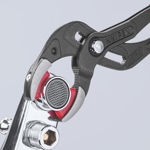 KNIPEX 81 11 250 Pipe Gripping Pliers With Replaceable Plastic Jaws