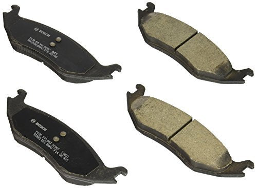BOSCH BC967 QuietCast Ceramic Disc Brake Pad Set - Rear